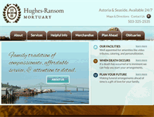 Tablet Screenshot of hughes-ransom.com